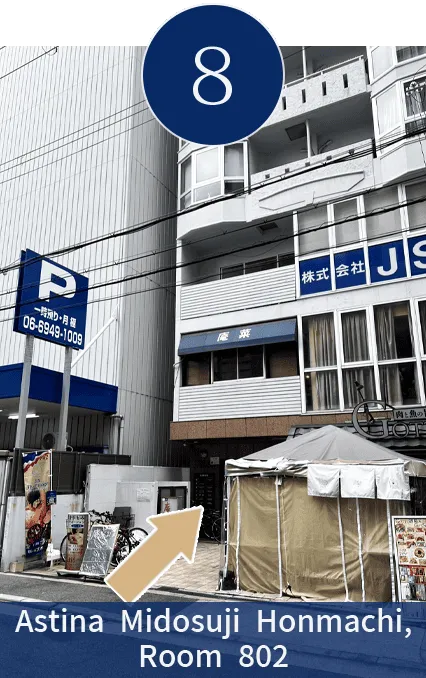 Astina Midosuji Honmachi, Room 802